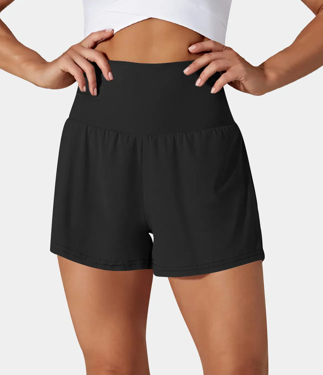 Lisa | Multifunctional 2-in-1 Yoga Shorts with Pockets