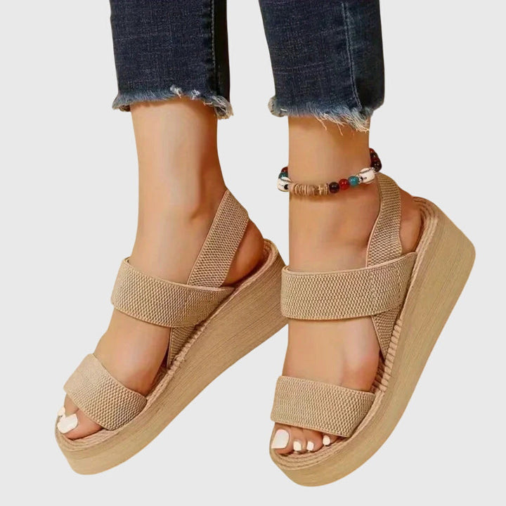 Grania | Platform Open Toe Sandals For Women