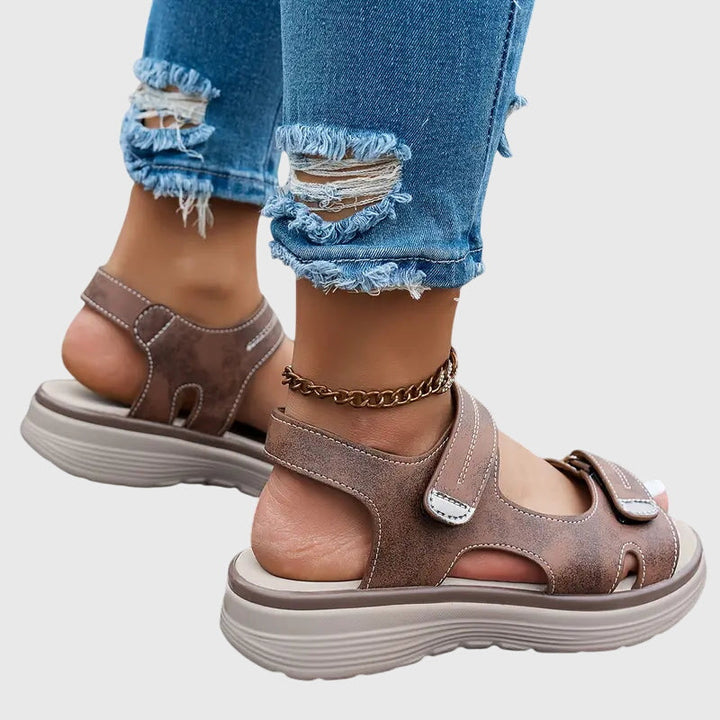 Simone | Platform Open Toe Sandals For Women