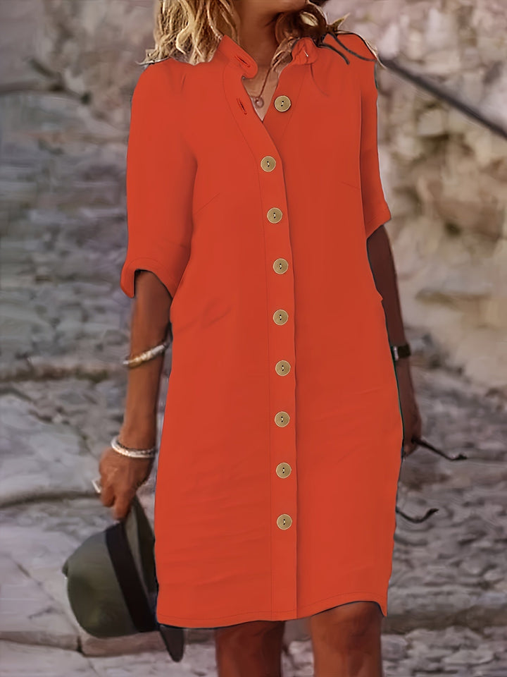 Jurele – Button-Down Shirt Dress