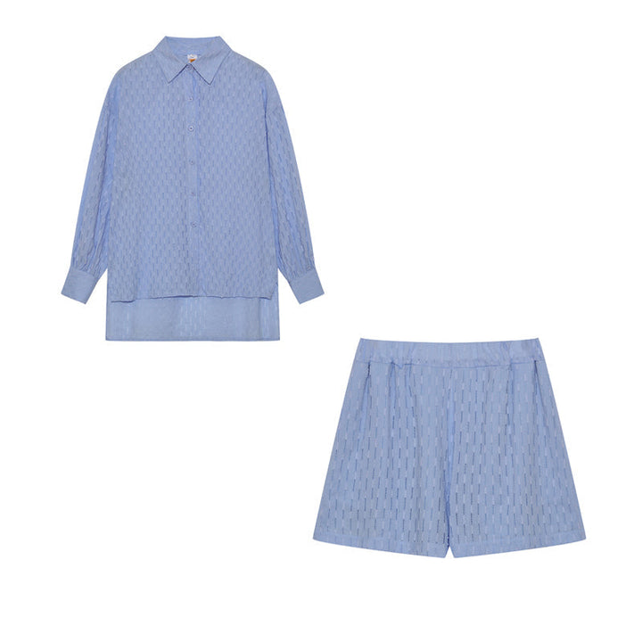 Cesca | Chic Shirt &amp; Shorts Set ( Almost out of stock)