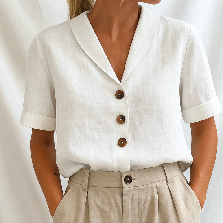 Lois™ - ELEGANT PLAIN BLOUSE