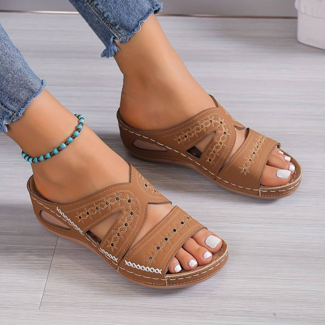Valencia | Open Toe Strappy Sandals For Women