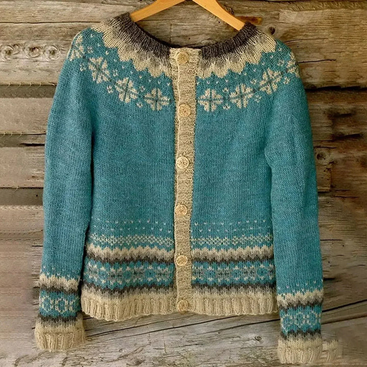 Nordic Pattern Cardigan