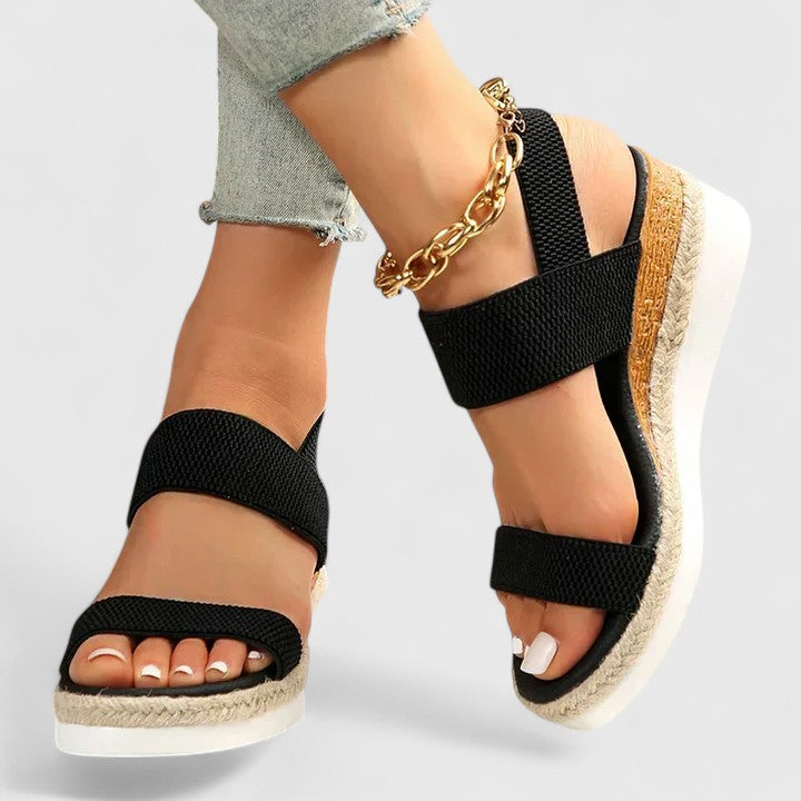 Amorette | Platform Espadrille Sandals For Women