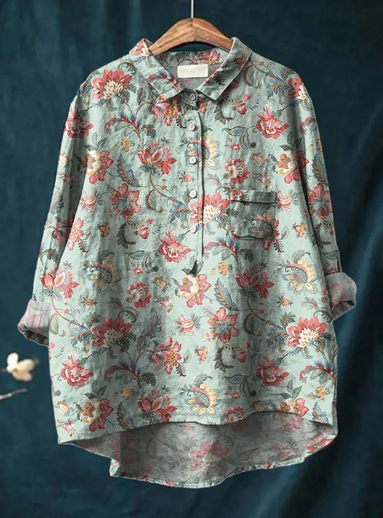 FLORAL AMELE | BLOUSE