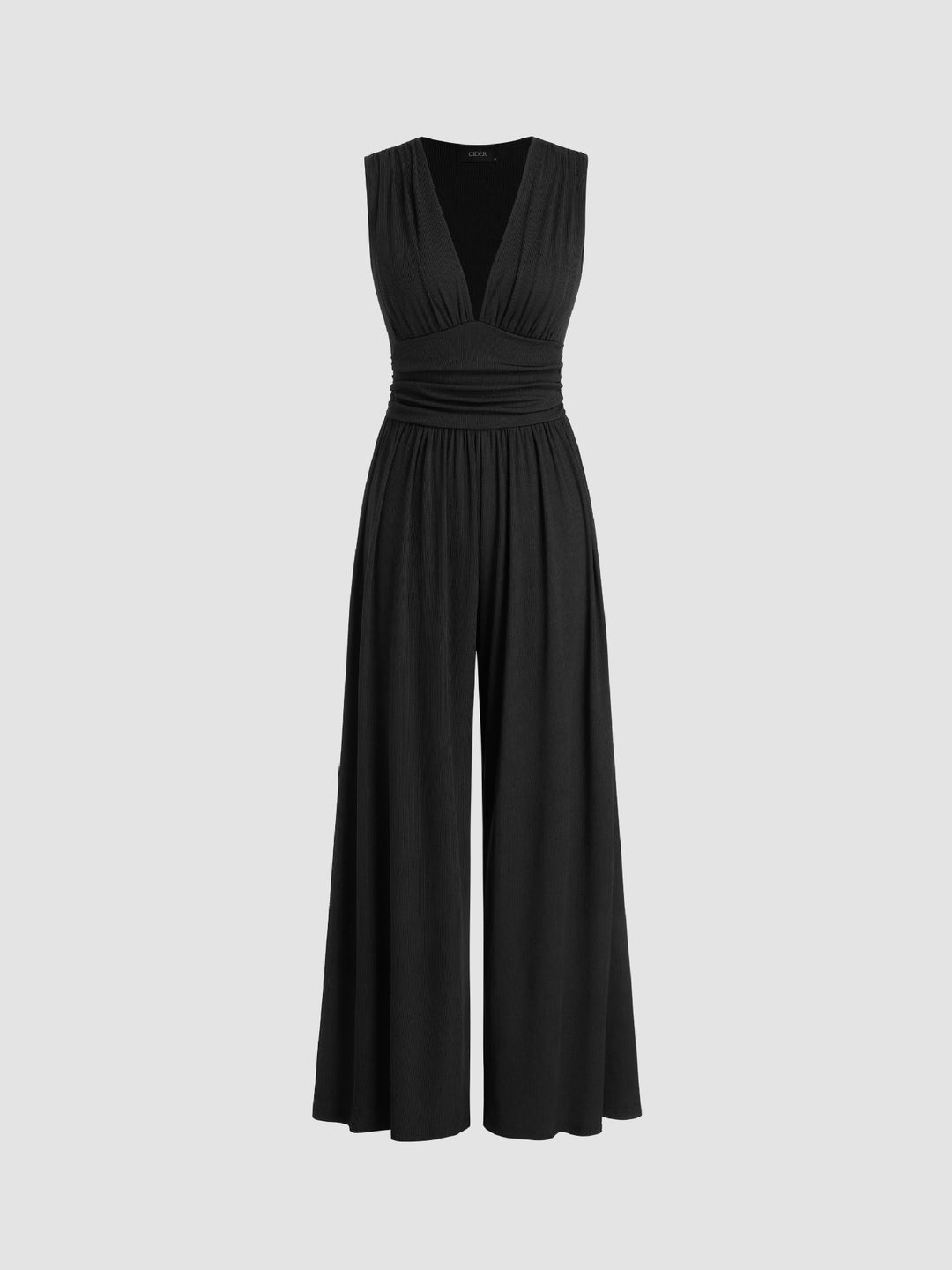 CHARLEY – Chic Sleeveless Wide-Leg Jumpsuit