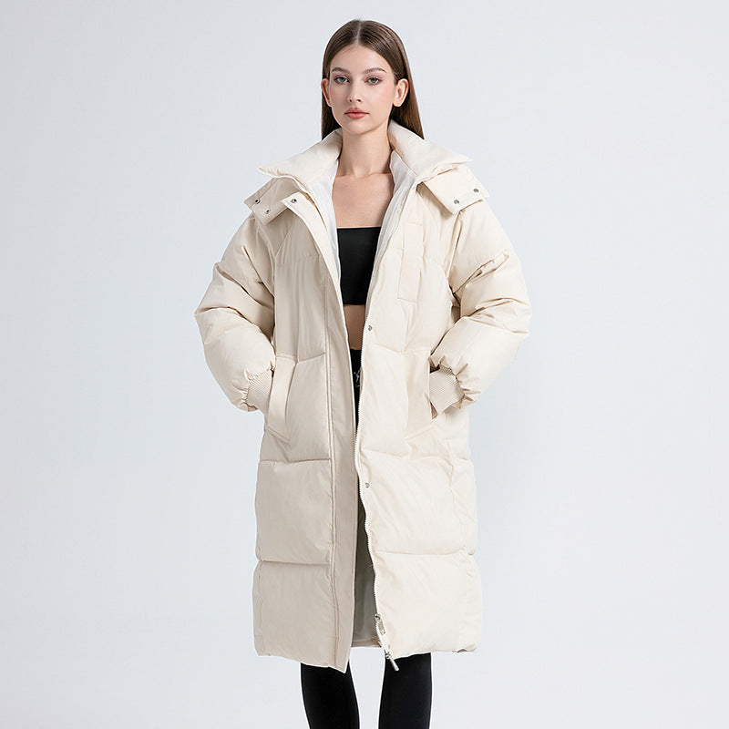 GIA™ - Classic Hooded Long Puffer Coat