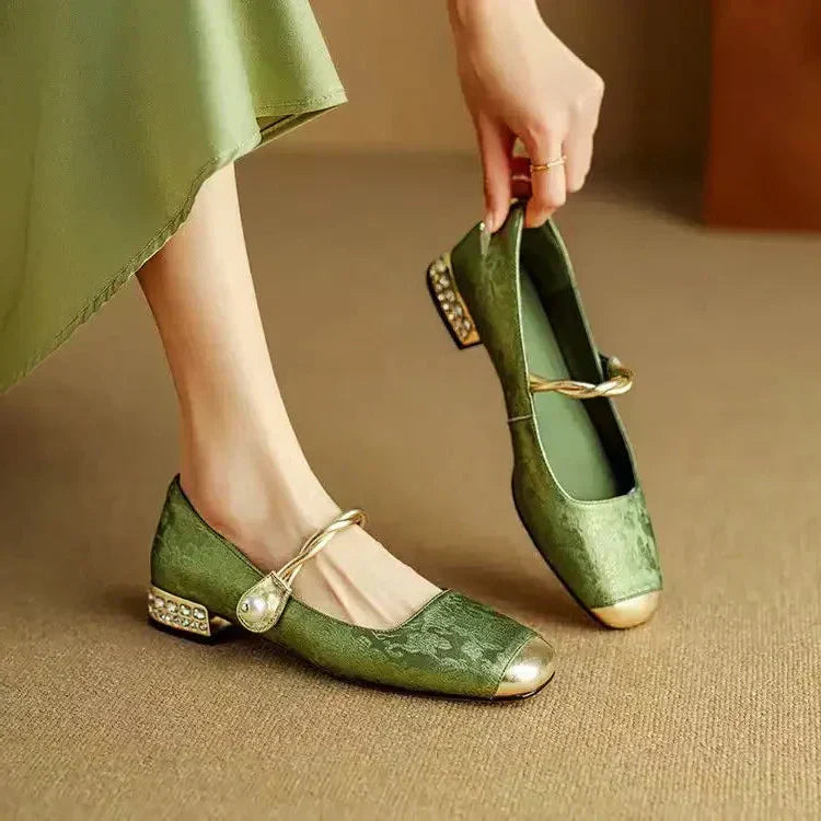 Mestelle | Leather Mary Janes