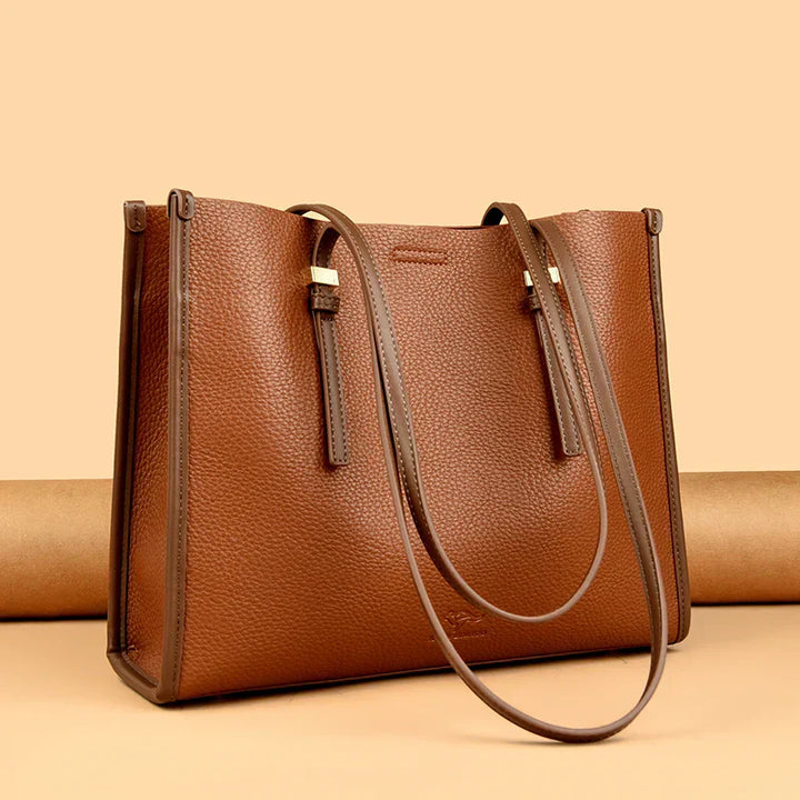 LIVA | SPACIOUS LEATHER-LOOK BAG