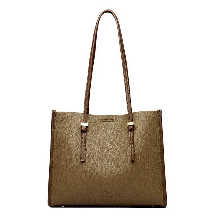 LIVA | SPACIOUS LEATHER-LOOK BAG