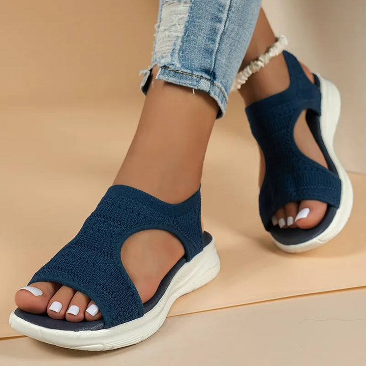 Valentina | Knit Sport Sandals With Open Toe For Women