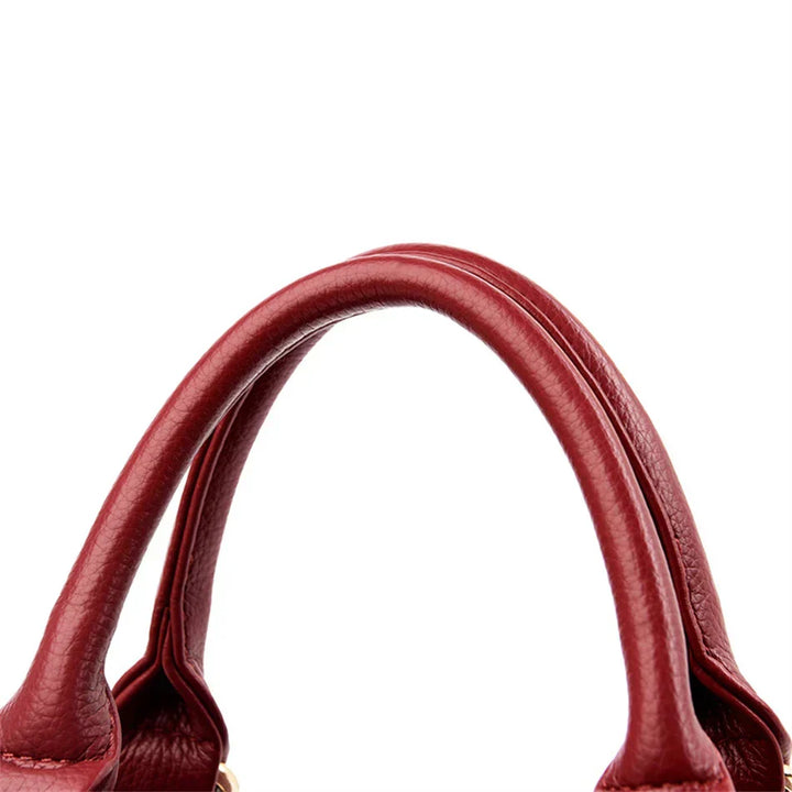 MARIA | BURGUNDY HANDBAG