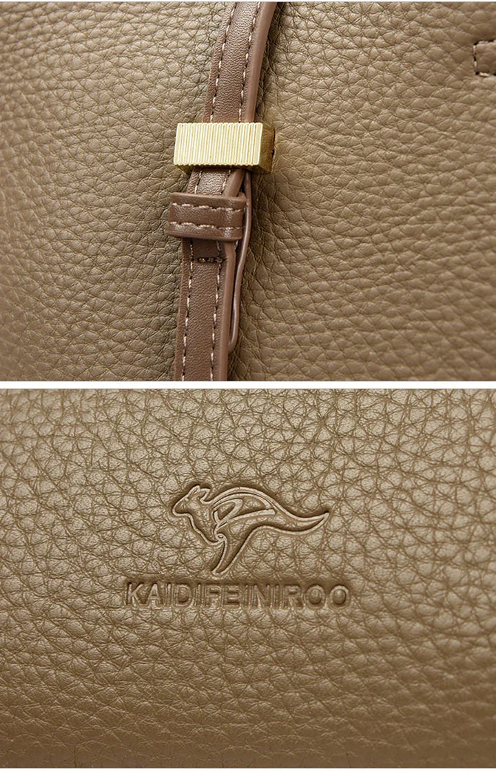 LIVA | SPACIOUS LEATHER-LOOK BAG