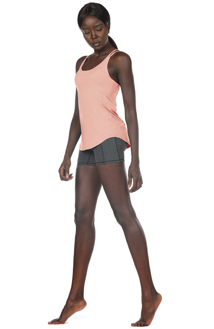 Lisa Workout Tank Tops Built in Bra - Women&