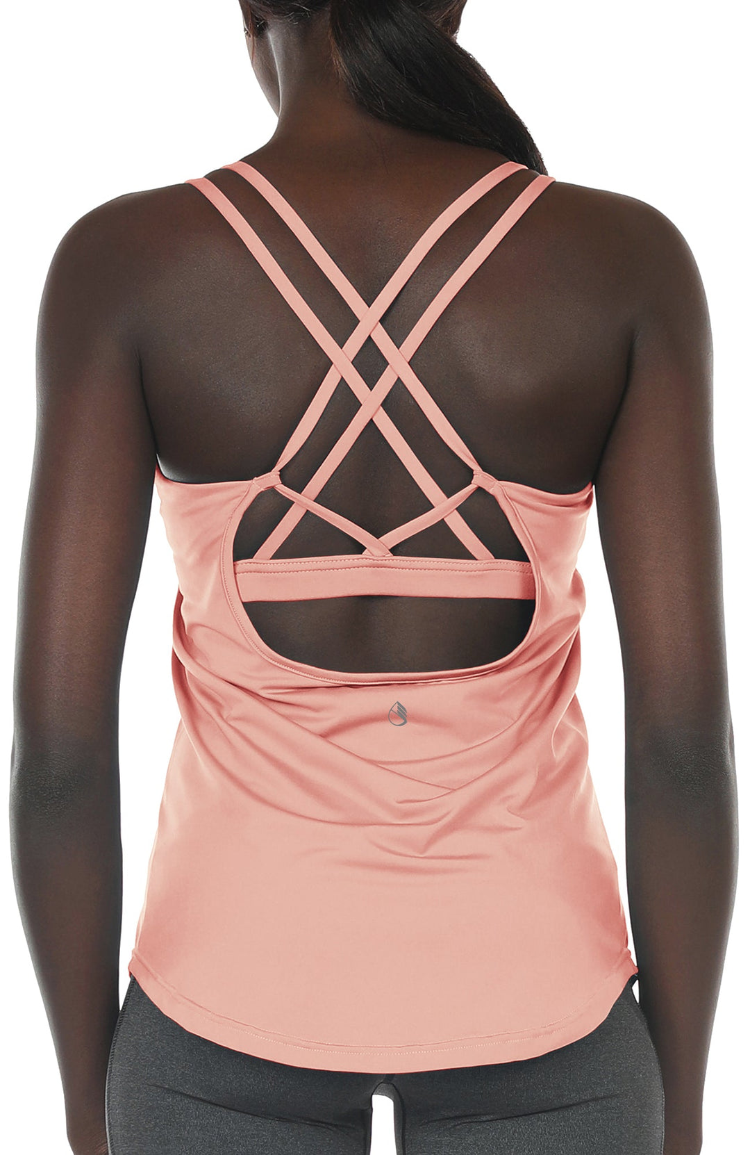 Lisa Workout Tank Tops Built in Bra - Women&