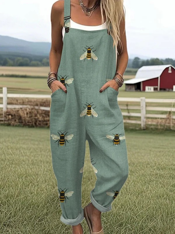Holly | Garden Floral Dungarees