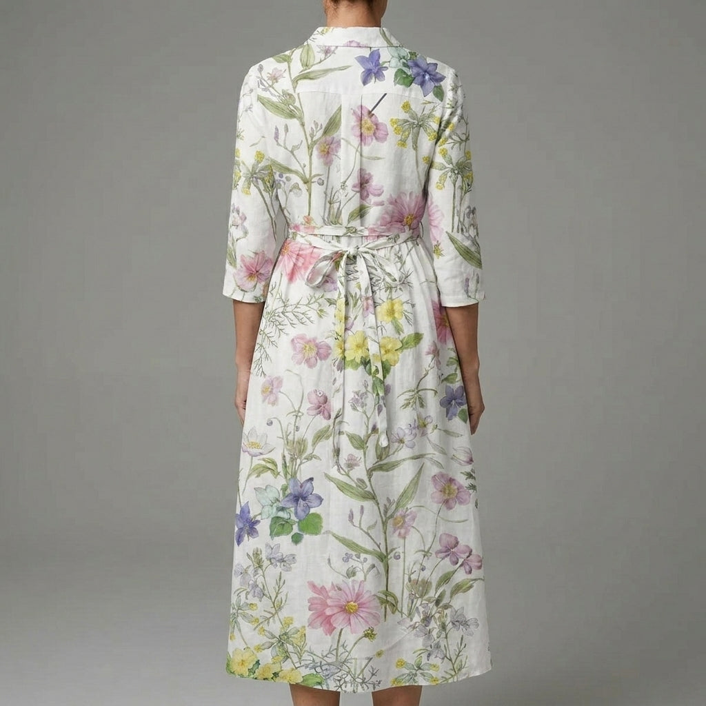 Greta | Floral A-Line Summer Dress