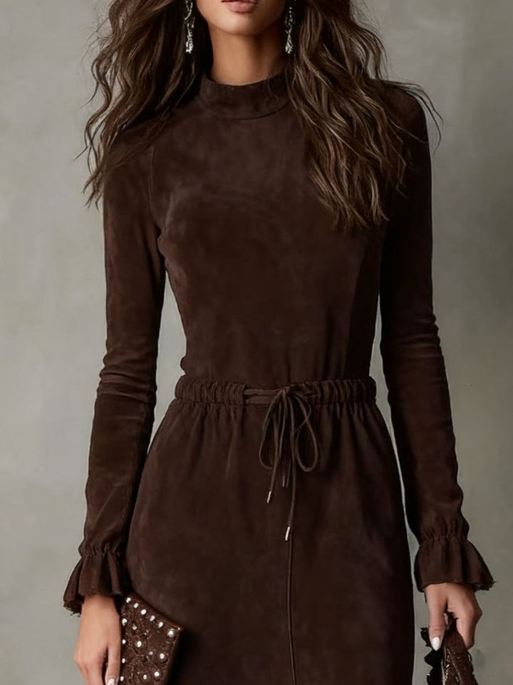 Ella | Drawstring Midi Dress
