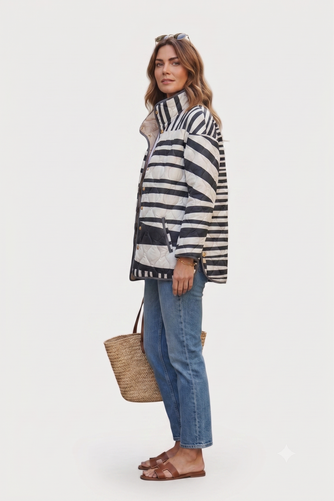 Olivia | Quilted Zip-Up Puffer Jacket For Women
