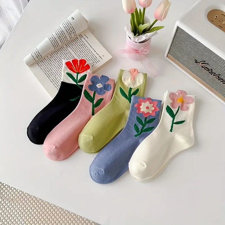 Bloom Floral Sock Set