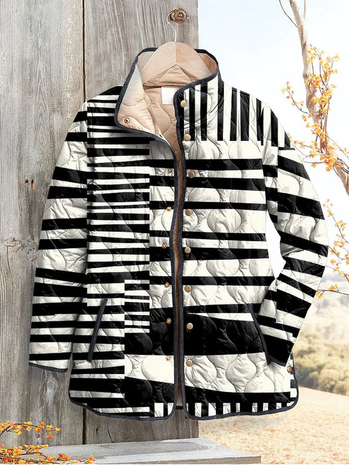 Olivia | Quilted Zip-Up Puffer Jacket For Women