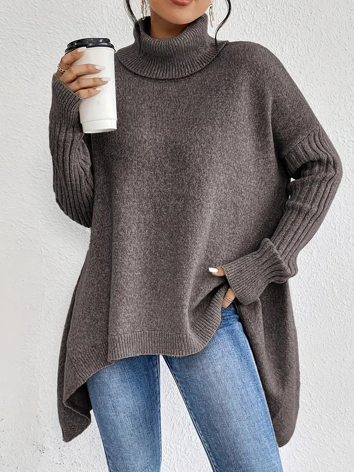 BRIGETTE – LONG TURTLENECK SWEATER