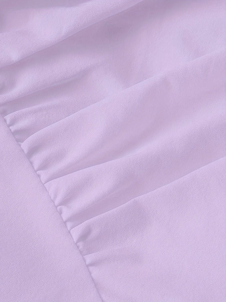 Valencia Ruched Off-Shoulder Dress