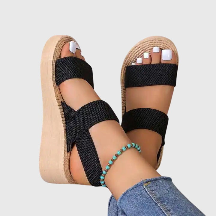 Grania | Platform Open Toe Sandals For Women