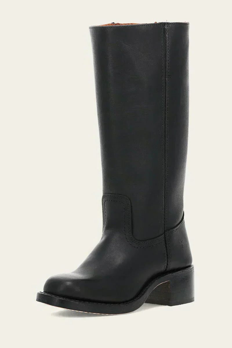 Block Heel Knee High Boots For Women