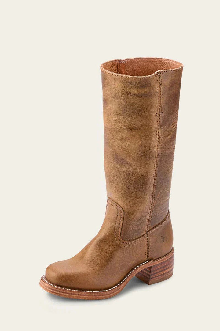 Block Heel Knee High Boots For Women