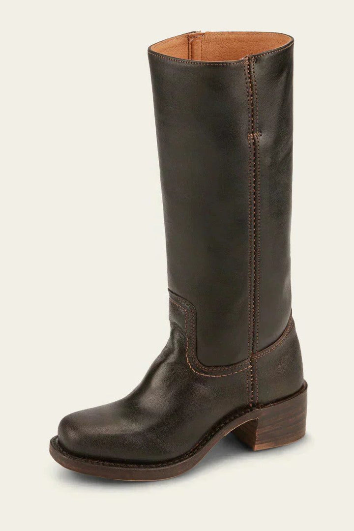 Block Heel Knee High Boots For Women