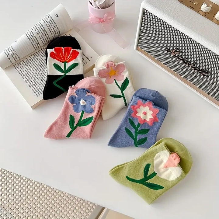 Bloom Floral Sock Set