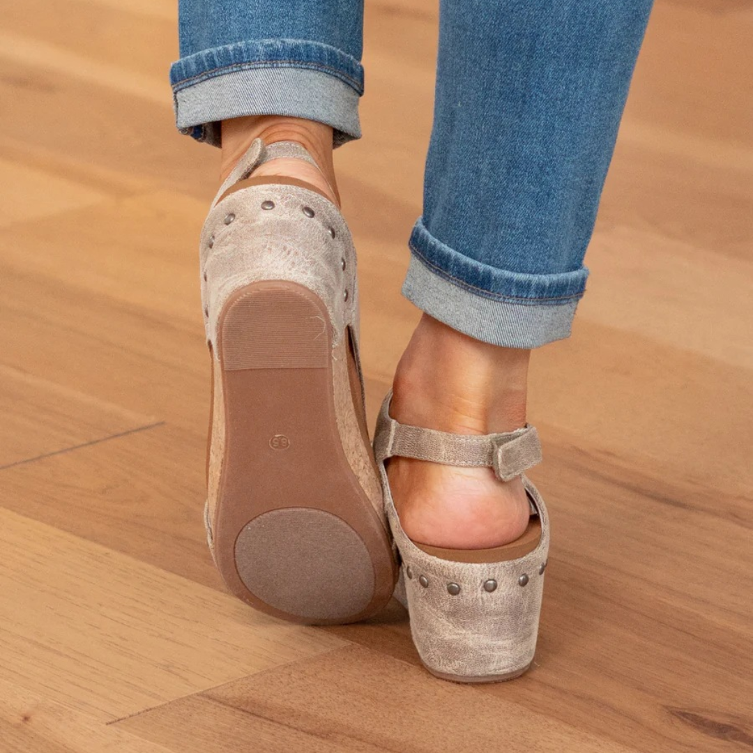 Platform Wedge Sandals With Open Toe For Women