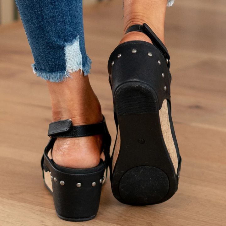 Platform Wedge Sandals With Open Toe For Women