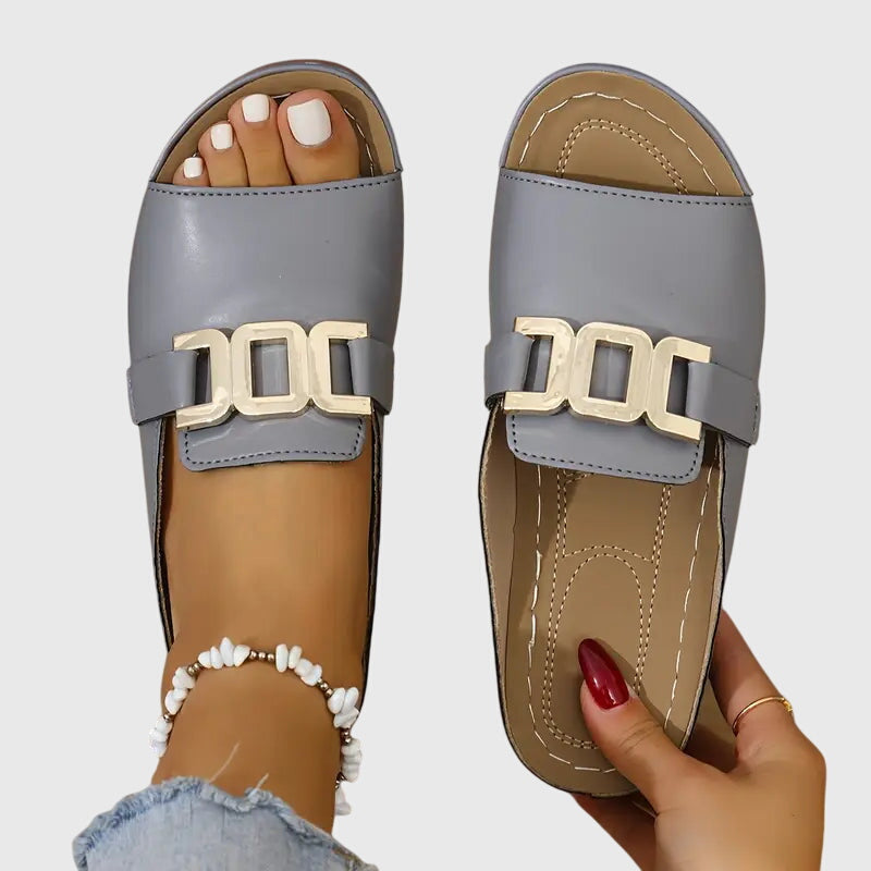 Kathryn | Buckle Open Toe Sandals For Women