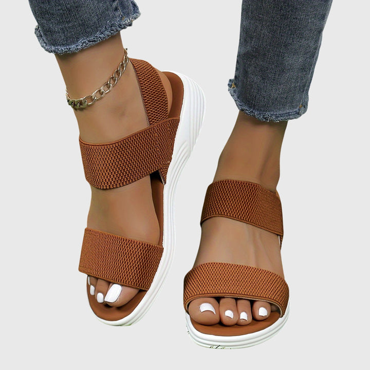 Estelle | Platform Slide Sandals For Women