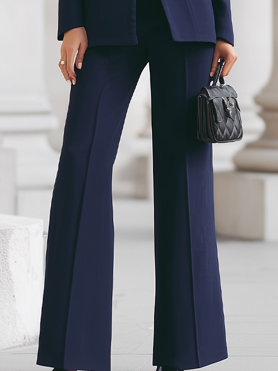 Nymphadora | Blazer Suit Set With Long Sleeves For Women