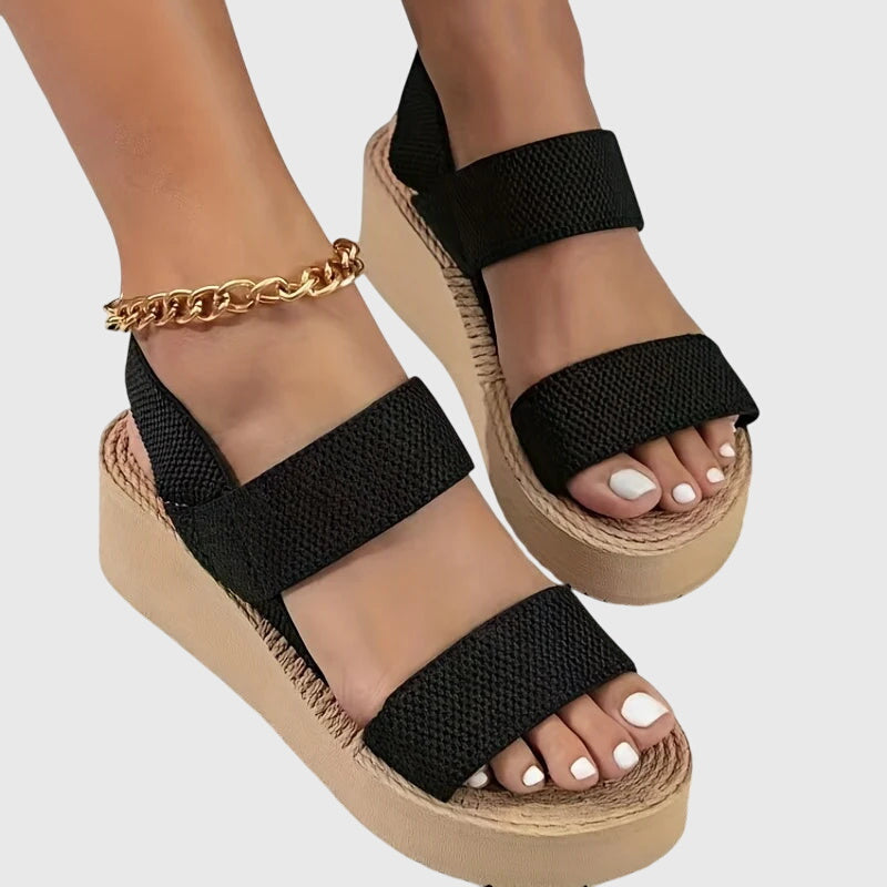 Grania | Platform Open Toe Sandals For Women