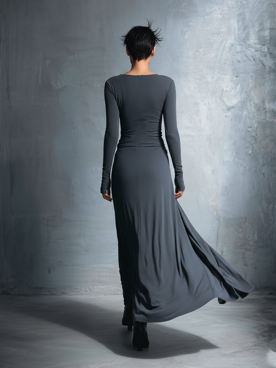 Yasmina™ - Maxi Dress With Side Tie