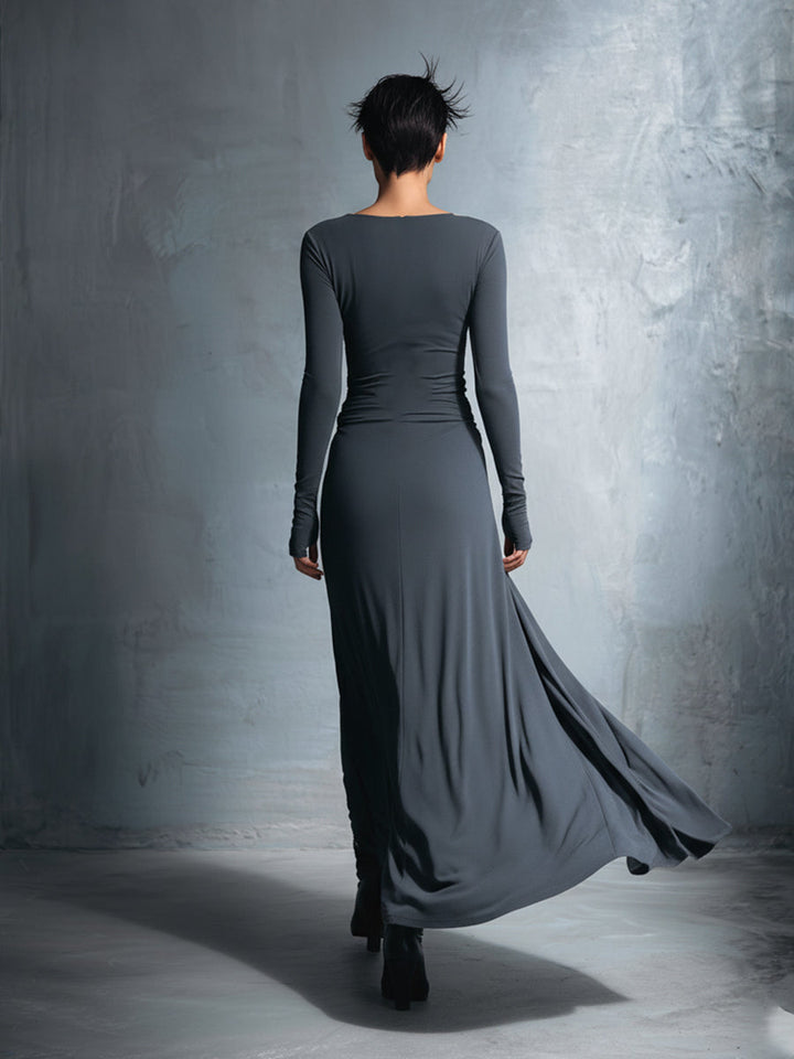 Yasmina™ - Maxi Dress With Side Tie