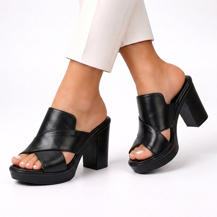 Olivia | Platform Heel Sandals