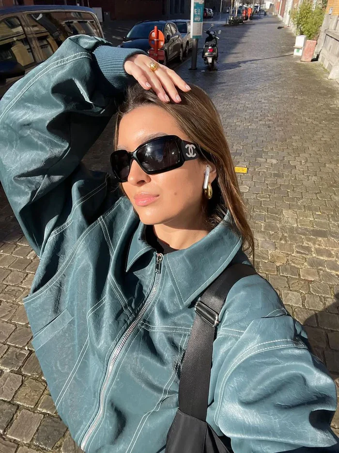 Orla™-Oversized Contrast Jacket