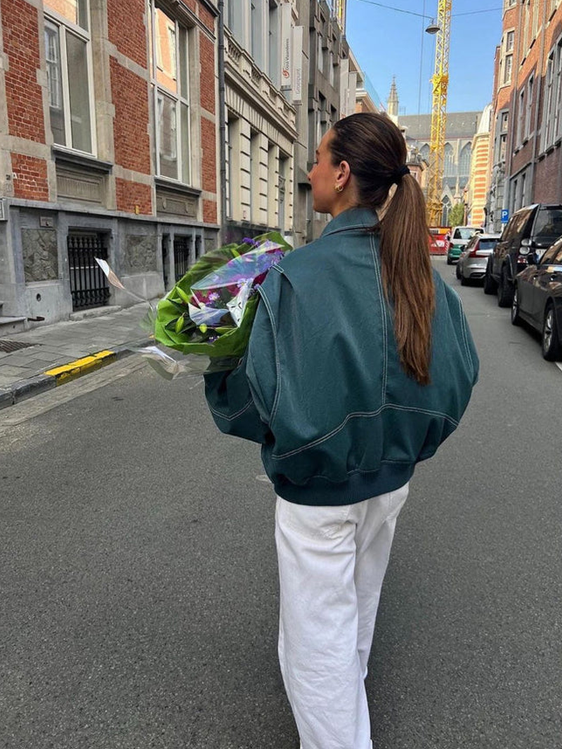 Orla™-Oversized Contrast Jacket