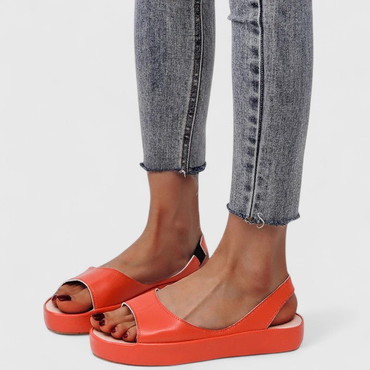 Stevie | Open Toe Platform Sandals For Women