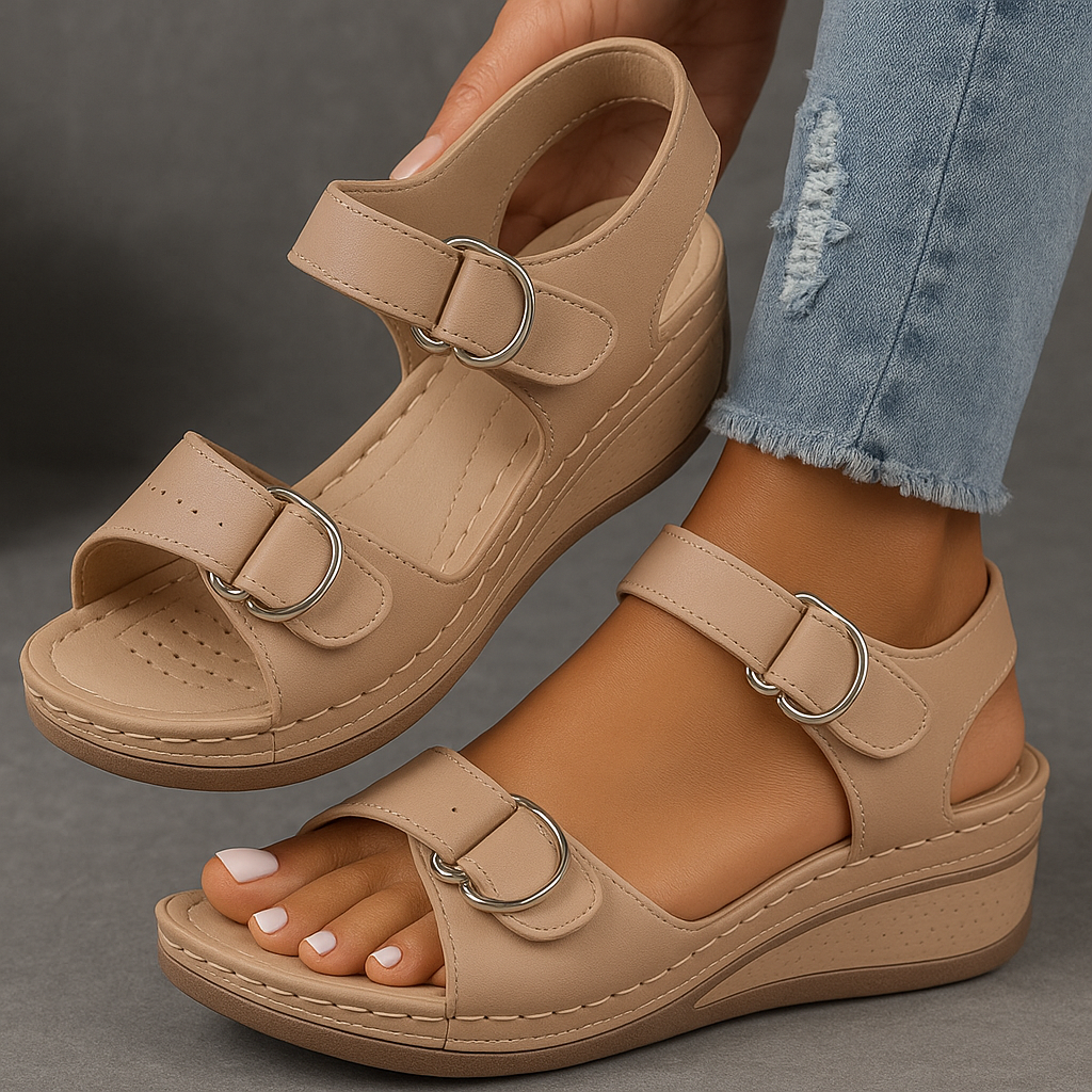 Platform Strap Sandals For Women