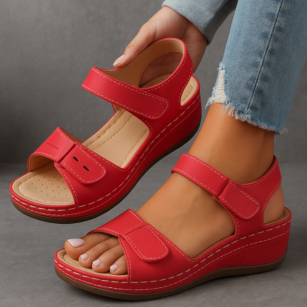 Platform Strap Sandals For Women