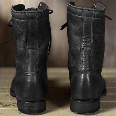 Mid-Calf Boots With Lace-Up For Women