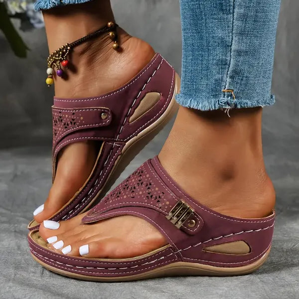Mirabelle | Thong Sandals With Open Toe For Women