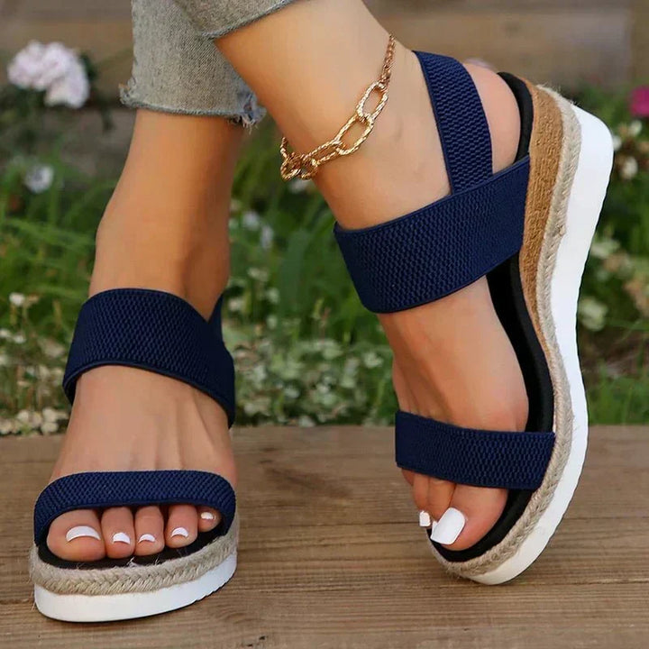 Ellinor | Platform Sandals With Open Toe For Women